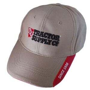 Tractor Supply Company Cap Hat Adult Khaki